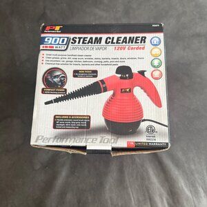 Performance Tool 900W Handheld Steam Cleaner 120V Corded Non-Toxic